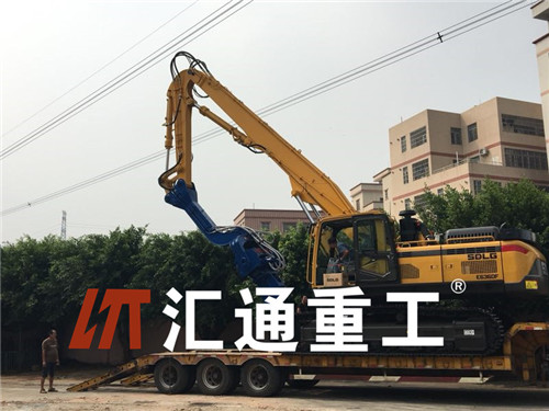 挖掘機(jī)打樁臂、打樁臂、打樁錘、挖掘機(jī)打樁臂廠家