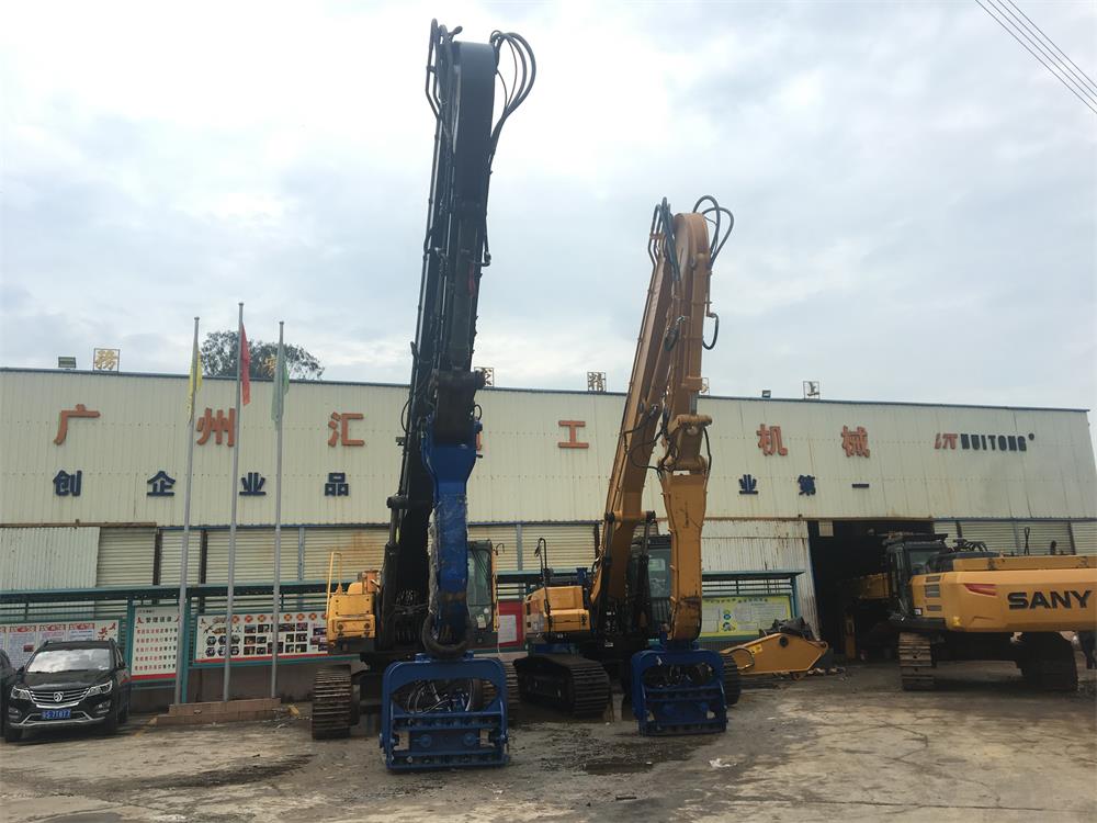 挖掘機(jī)打樁臂、打樁臂、打樁錘、挖掘機(jī)打樁臂廠家
