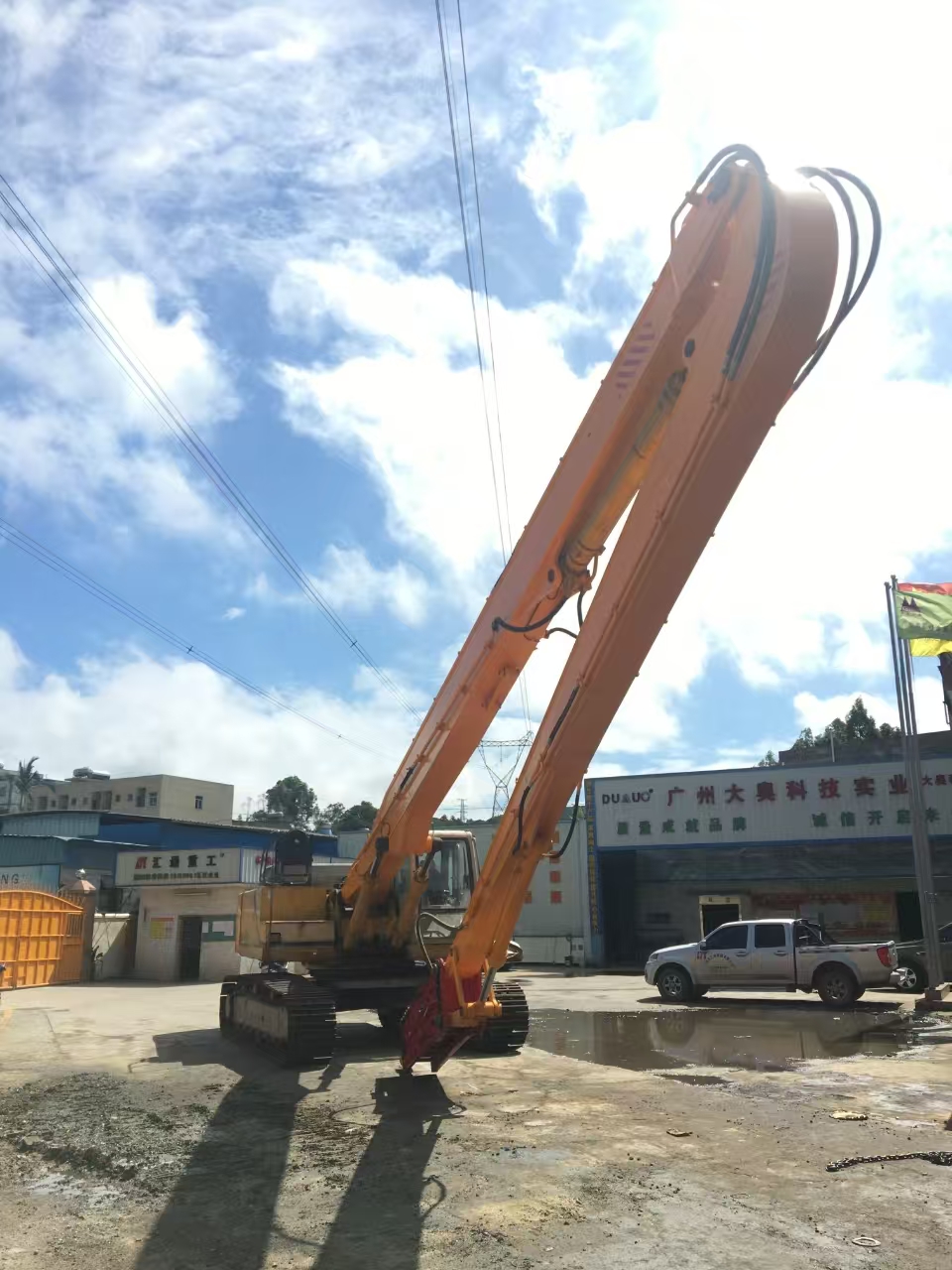 挖掘機(jī)打樁臂、打樁臂、打樁錘、挖掘機(jī)打樁臂廠(chǎng)家